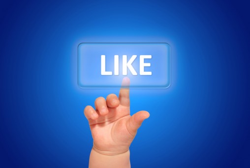 like-button social media