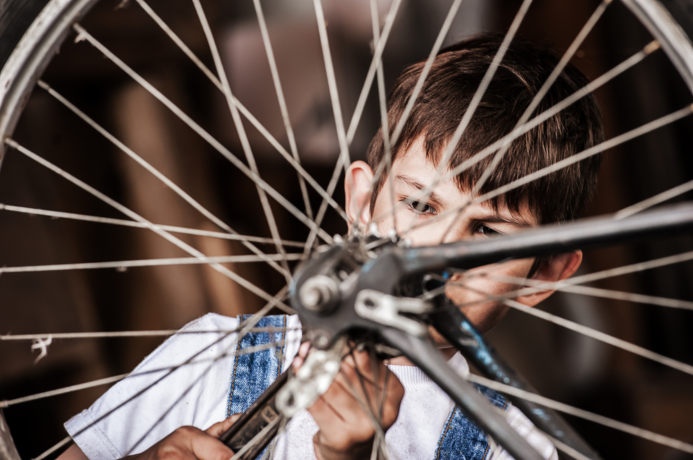 kids bike repair