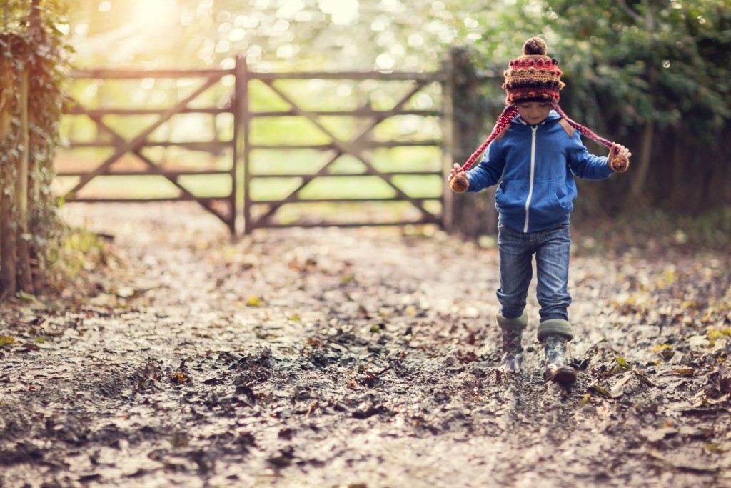 Why Splashing in Mud Puddles Is Beneficial for Children