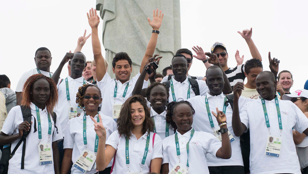 Source: www.olympic.org/news/refugee-olympic-team-flagbearer