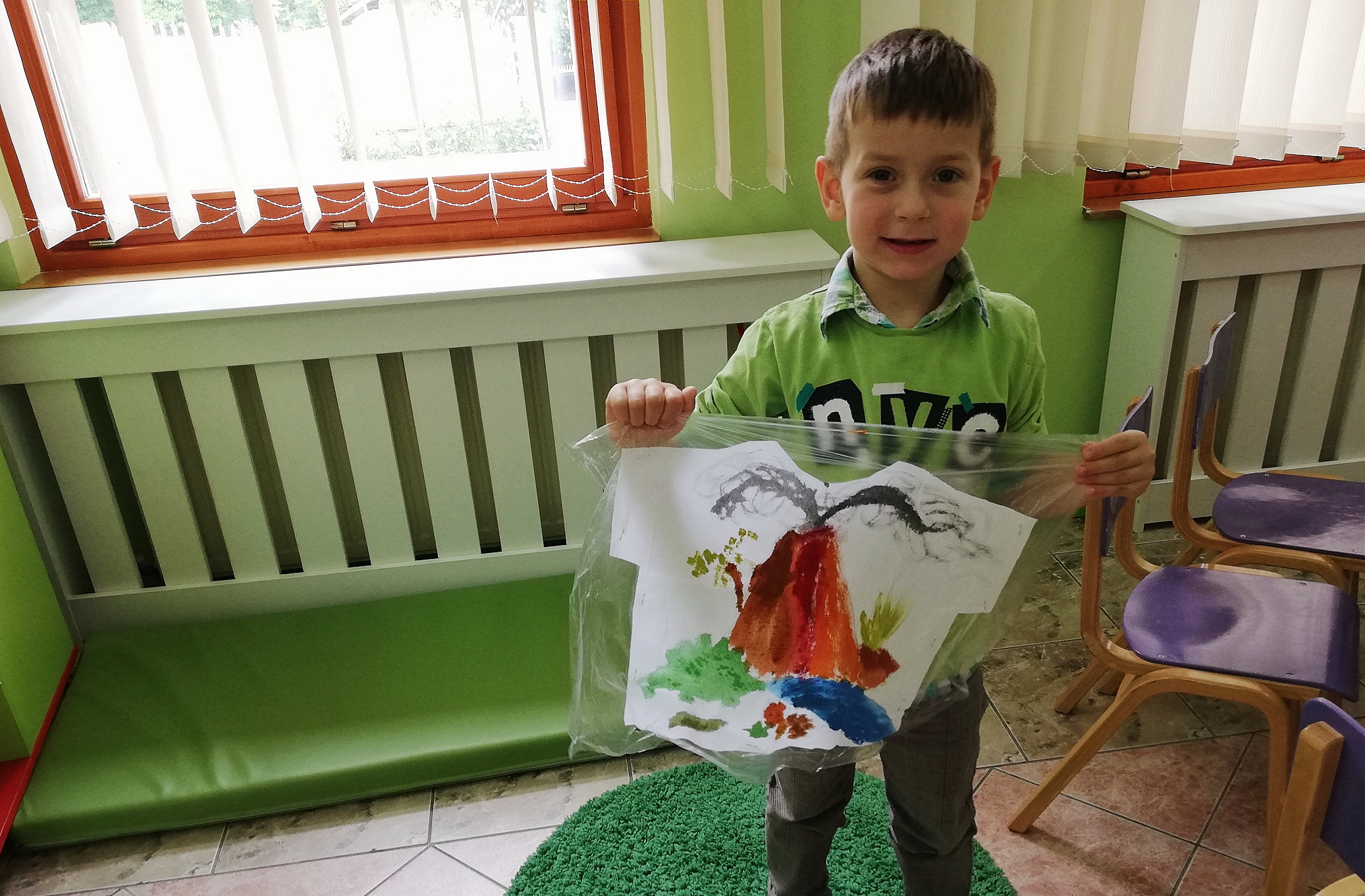 Thanks to donations received last year for Novak's 31st birthday, little Lazar from the village Bobovo got the opportunity to enroll into preschool.