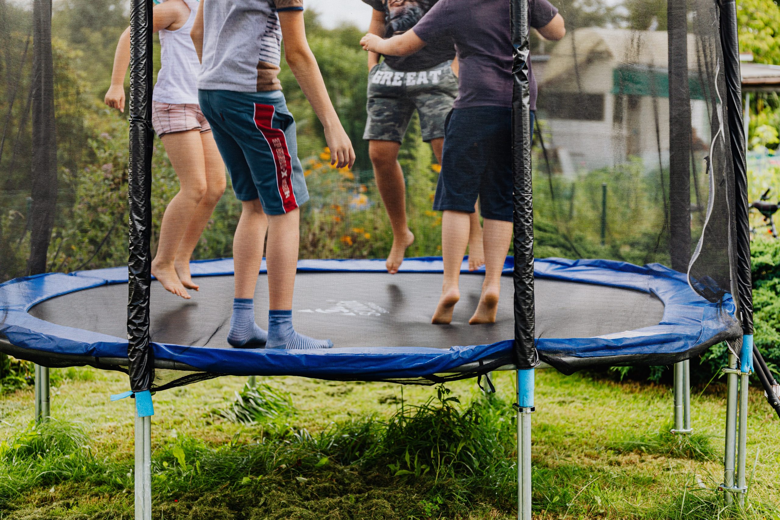 How Backyard Trampoline Improves Growth and Activity - Novak Foundation