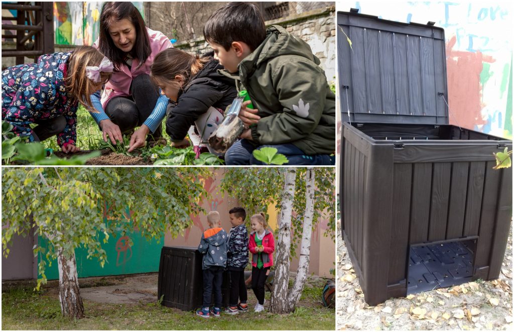 Benefiti kompostiranja za decu su brojni i zato je to važan deo našeg programa 